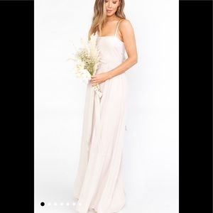 Show Me Your Mumu Lauren Tie Maxi Dress